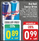 Aktuelle Red Bull Angebote bei EDEKA in Castrop-Rauxel Aktuelles Energy Drink Angebot bei EDEKA in Castrop-Rauxel ab 0,89 €