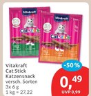 Cat Stick Katzensnack von Vitakraft im aktuellen budni Prospekt