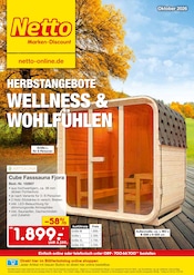 Netto Marken-Discount Discounter Prospekt der aktuellen Woche mit 20 Seiten, gültig von 01.10.2026 bis 31.10.2026, in Hoym und Umgebung Aktueller Netto Marken-Discount Discounter Prospekt in Hoym und Umgebung, "netto-online.de - Exklusive Angebote" mit 20 Seiten, 01.10.2026 - 31.10.2026