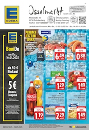 EDEKA Prospekt für Menden (Sauerland): "Aktuelle Angebote", 28 Seiten, 13.01.2025 - 18.01.2025