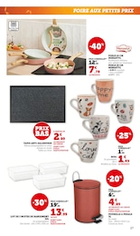 Prix et réduction Tapis dans le prospectus Super U en cours Offre Tapis dans le catalogue Super U du moment à la page 27