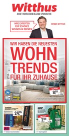 Aktueller Witthus Heimtex-Fachmarkt GmbH Baumarkt Prospekt in Brake und Umgebung, "Die Wohnraum-Profis!" mit 10 Seiten, 11.04.2024 - 09.05.2024