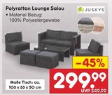 Polyrattan Lounge Salou im Angebot bei Netto Marken-Discount in Pforzheim Polyrattan Lounge Salou Angebote von Juskys bei Netto Marken-Discount Pforzheim für 299,99 €