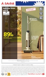 Promos Aspirateur dans le catalogue "LE MOIS DES SUPPORTERS" de Carrefour Market Aspirateur en promo dans le catalogue Carrefour Market à la page 3