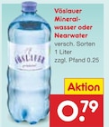 Aktuelles Mineralwasser Angebot bei Netto Marken-Discount in Ulm ab 0,79 €