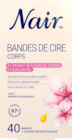 Bandes de cire froide corps cerisier - Nair en promo chez Lidl Nanterre à 3,59 €
