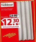Ösenvorhang Wabenmuster von Noblesse im aktuellen Segmüller Prospekt für 12,30 €