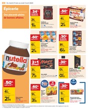Promotion Mont Blanc dans le prospectus Carrefour, valable du 21/03/2023 au 03/04/2023 Promo Mont Blanc dans le catalogue Carrefour du moment à la page 34