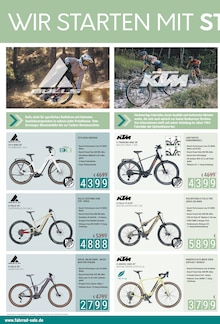 Fahrrad im Zweiradcenter Markgraf & Linn GmbH Prospekt "WIR STARTEN DIE BIKE SAISON" mit 8 Seiten (Dortmund)
