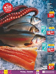 Lachs im aktuellen Netto Marken-Discount Prospekt (Mülheim (Ruhr)) Lachs im Netto Marken-Discount Prospekt "Aktuelle Angebote" mit 54 Seiten (Mülheim (Ruhr))