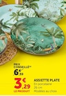 Assiette Plate - Super U à Montpellier Assiette Plate en promo chez Super U Montpellier à 3,29 €