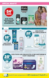 Offre Serviettes Hygiéniques dans le catalogue Hyper U du moment à la page 4