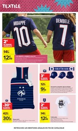 Promos Casquette dans le catalogue "LE MOIS DES SUPPORTERS" de Carrefour Market Casquette en promo dans le catalogue Carrefour Market à la page 11