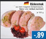 EDEKA Neustadt - Rückensteak Angebot im Prospekt Rückensteak bei EDEKA im Neustadt Prospekt für 0,89 €