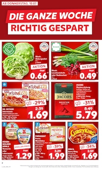 Kaufland Prospekt der Woche "Aktuelle Angebote" Seite 2, 10.07.2025 bis 16.07.2025 für Neubrandenburg Aktueller Kaufland Prospekt "Aktuelle Angebote" Seite 2 von 48 Seiten für Neubrandenburg