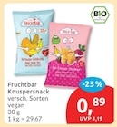 Knuspersnack von Fruchtbar im aktuellen budni Prospekt