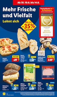 Schweinefilet Angebot im Lidl Prospekt, gültig von 10.06.2025 bis 14.06.2025 Schweinefilet Angebot im aktuellen Lidl Prospekt auf Seite 8