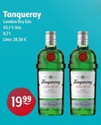 London Dry Gin Angebote von Tanqueray bei Getränke Hoffmann Cottbus für 19,99 €