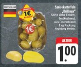 nah und gut - Speisekartoffeln Drillinge Angebot im Prospekt Speisekartoffeln Drillinge bei nah und gut im Prospekt "" für 1,00 €