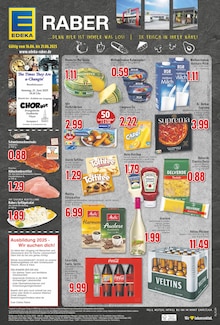 EDEKA Prospekt der Woche "Aktuelle Angebote" Seite 1, 16.06.2025 bis 21.06.2025 für Neukirchen-Vluyn Aktueller EDEKA Prospekt "Aktuelle Angebote" Seite 1 von 8 Seiten für Neukirchen-Vluyn