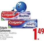 Sensation- oder MaxWhite von Colgate im aktuellen EDEKA Prospekt für 1,49 €