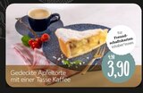 Gedeckte Apfeltorte mit einer Tasse Kaffee Angebote bei XXXLutz Möbelhäuser Friedrichshafen für 3,90 €