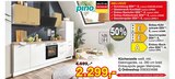 Küchenzeile weiß Angebote von Pino bei Opti-Wohnwelt Suhl für 2.299,00 €