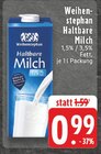 Haltbare Milch Angebote von Weihenstephan bei EDEKA Niederkassel für 0,99 €