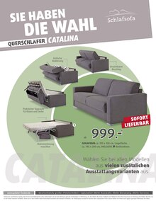 Couch im Polstermöbel Fischer Prospekt "Der Schlafsofa Spezialist" mit 12 Seiten (Nürnberg)
