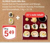 Sushi-Mix-Box im Angebot bei GLOBUS in Plauen Sushi-Mix-Box Angebote von GLOBUS bei GLOBUS Plauen für 5,49 €