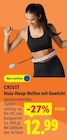 Hula-Hoop-Reifen mit Gewicht Angebote von CRIVIT bei Lidl Haltern am See für 12,99 €