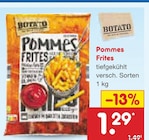 Pommes Frites Angebote von Botato bei Netto Marken-Discount St. Ingbert für 1,29 €