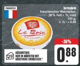 Tortenbrie bei nah und gut im Lohr Prospekt für 0,88 €