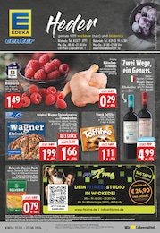 EDEKA Prospekt für Wickede mit 30 Seiten EDEKA Prospekt für Wickede: "Aktuelle Angebote", 30 Seiten, 17.08.2026 - 22.08.2026