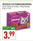Katzennassnahrung im Angebot bei Marktkauf in Hagen Katzennassnahrung Angebote von Whiskas bei Marktkauf Hagen für 3,99 €