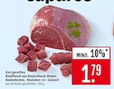 Marktkauf Esslingen - Rinder-Keulenbraten Angebot im Prospekt Rinder-Keulenbraten bei Marktkauf im Esslingen Prospekt für 1,79 €