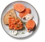 Aktuelles Schinken-Zwiebelmettwurst Angebot bei Kaufland in Essen ab 1,19 €