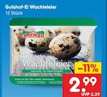 Aktuelles Wachteleier Angebot bei Netto Marken-Discount in Rostock ab 2,99 €