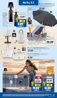 Sonnenschirm im Lidl Prospekt "LIDL LOHNT SICH" mit 68 Seiten (Koblenz)