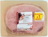 Promo Jambon supérieur cuit cœur de couenné 4 tranches + 1 offerte à 9,95 € dans le catalogue Intermarché à Clamart