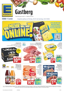 EDEKA Prospekt der Woche "Wir lieben Lebensmittel!" Seite 1, 20.07.2026 bis 25.07.2026 für Grimma Aktueller EDEKA Prospekt "Wir lieben Lebensmittel!" Seite 1 von 38 Seiten für Grimma