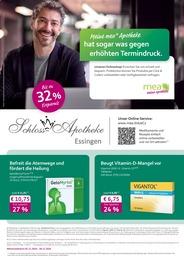 Aktueller mea - meine apotheke Apotheken Prospekt für Essingen: Unsere November-Angebote mit 4} Seiten, 01.11.2024 - 30.11.2024