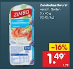 Aktuelles Zwiebelmettwurst Angebot bei Netto Marken-Discount in Hamburg ab 1,49 €