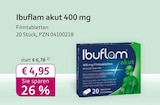 Ibuflam akut 400 mg bei mea - meine apotheke im Prospekt "" für 4,95 €