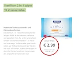 LINDA Premiumapotheke Weisenbach - Sterillium 2 in 1 wipes Angebot im Prospekt Sterillium 2 in 1 wipes bei LINDA Premiumapotheke im Weisenbach Prospekt für 2,99 €