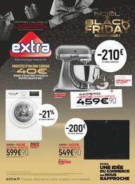Catalogue Extra à Arcueil, avec 8 pages Prospectus Extra à Arcueil, "Noël ou Black Friday ? Pourquoi choisir ?", 8 pages, 24/11/2023 - 02/12/2023