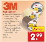 Gewebe-Klebeband von 3M im aktuellen Netto Marken-Discount Prospekt für 2,99 €