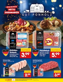 Hackfleisch im Netto Marken-Discount Prospekt "Aktuelle Angebote" mit 56 Seiten (Bielefeld)