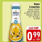 Cremfine Angebote von Rama bei EDEKA Rheda-Wiedenbrück für 0,99 €