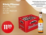 König Pilsener bei Getränke Hoffmann im Frankfurt Prospekt für 11,99 €